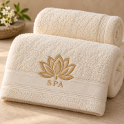 JESMARY - Cơ Sở Cung Ứng Khăn Bông Cotton Spa Dập Nổi Logo Độc Quyền: Báo Giá Xuất Xưởng Cạnh Tranh, Chiết Khấu Cao Cho Đại Lý